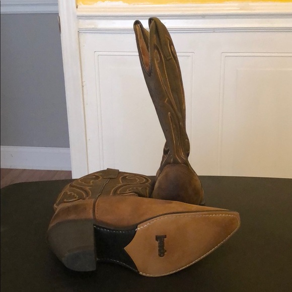 Ladies Leather Cowgirl boots - Picture 3 of 3